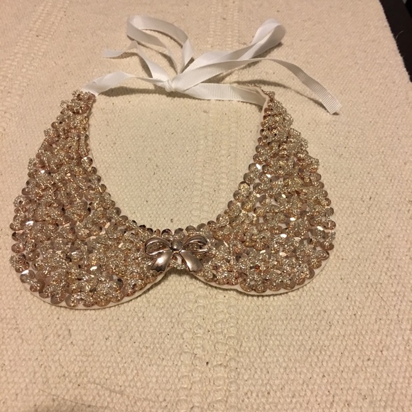 ✨Flash sale✨Rose sequin beaded collar necklace - Picture 4 of 5
